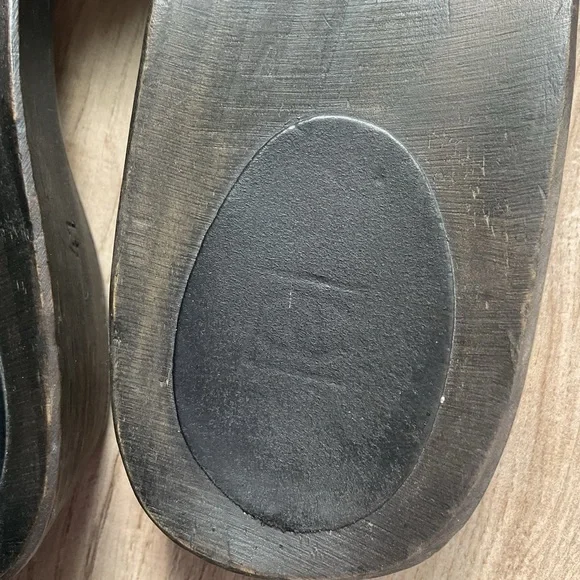 CHANEL authentic old school Dr. Scholl style slides flip flops size 41 EU 10 US